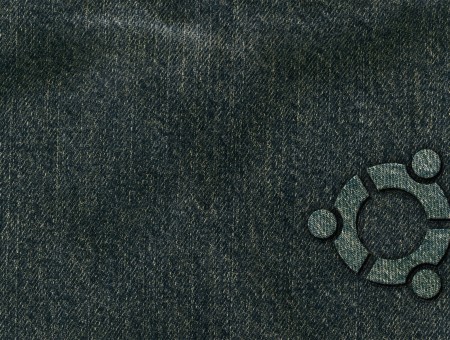 Ubuntu Logo on the Textile Field