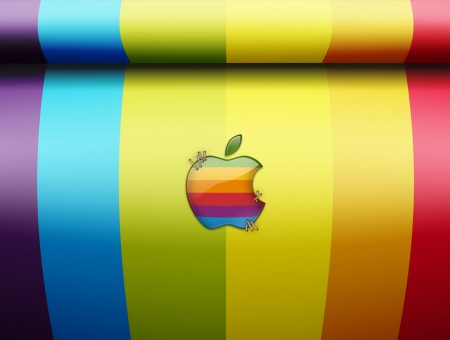 Multicolored Apple Logo