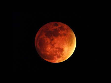Red Full Moon