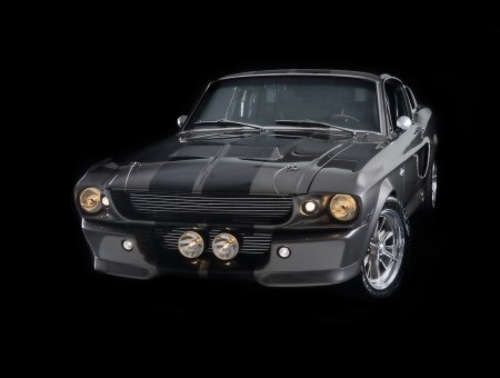Black Mustang 1967