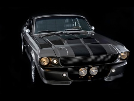 Rare Black Mustang 1967