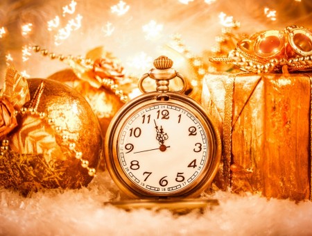 Five minutes to the Beginning of New Year