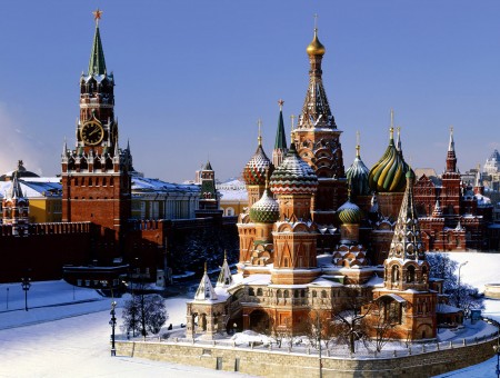 The Kremlin in Winter