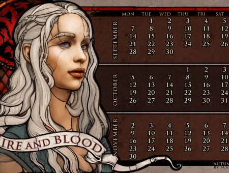 Daenerys Targaryen from the Game of Thrones
