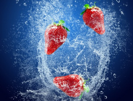 Strawberry in Water Mix