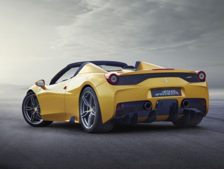 Yellow 458 Special A