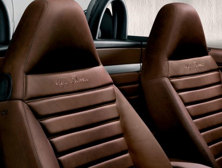 Brown Leather Car Seats