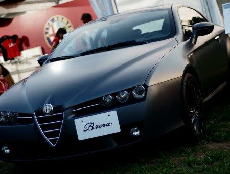 Black Alfa Romeo Coupe