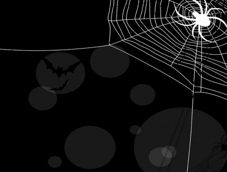 White And Black Halloween Graphic