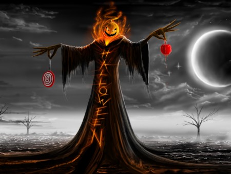 Jack O Lantern Grim Reaper