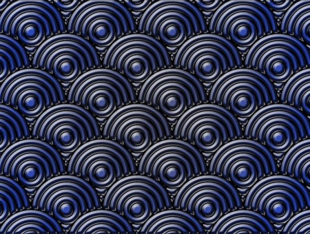 Blue Swirl Panel