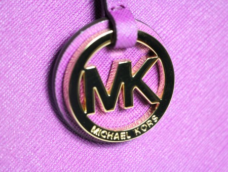 Gold Michael Kors Emblem