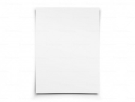 White Notepad Paper