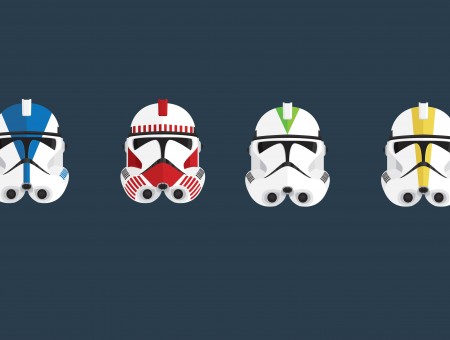 Star Wars Stormtroopers Head Illustration