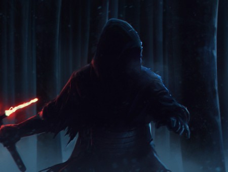 Star Wars The Force Awakens Picture Of A Man With A Crosssaber