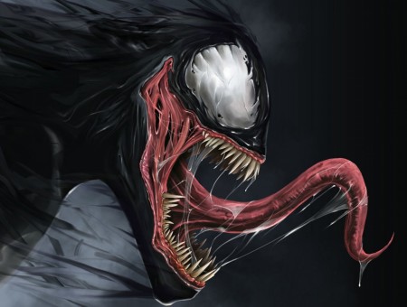 Marvel Venom Illustration