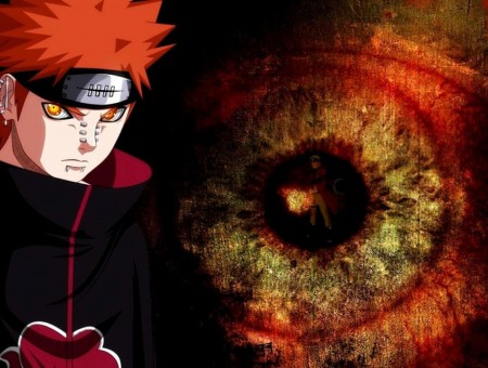 Red Haired Male Naruto Character
