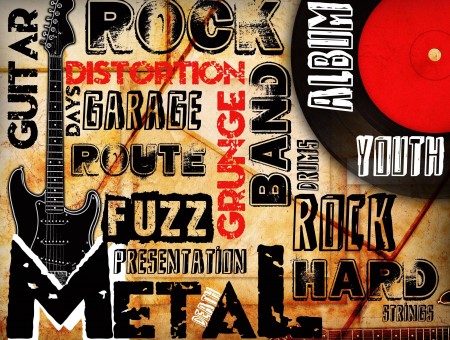 Fuzz Presentation Metal Rock Hard