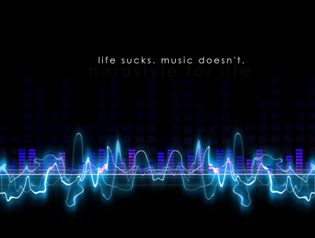 Life Sucks Music Doesn't Text