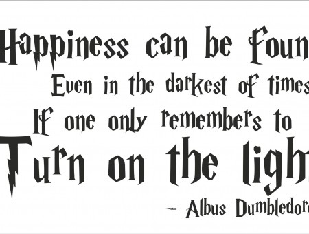 Quote By Albus Dumbledore