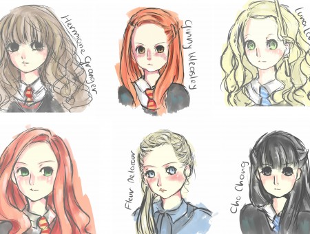 Female Anime Girls Drawing