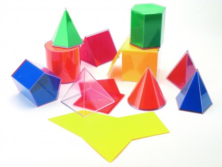 Clear Plastic Pyramid Toy