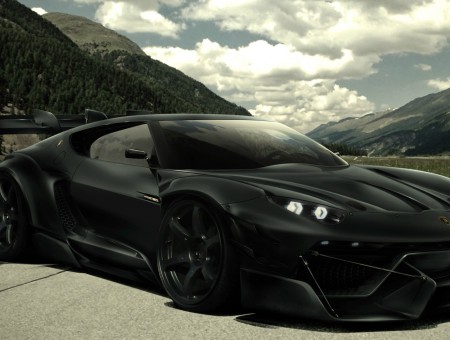 Black Sports Car