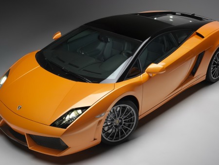 Orange Lamborghini Gallardo
