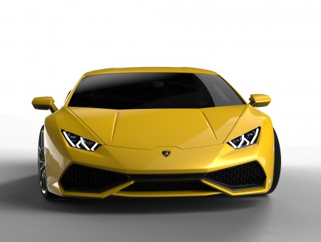 Yellow Lhamborghini Car