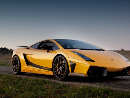 Yellow Lamborghini Noctis