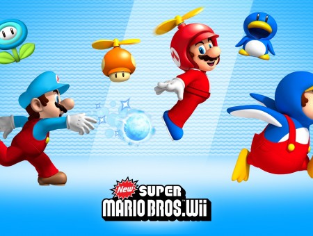 Wii Super Mario