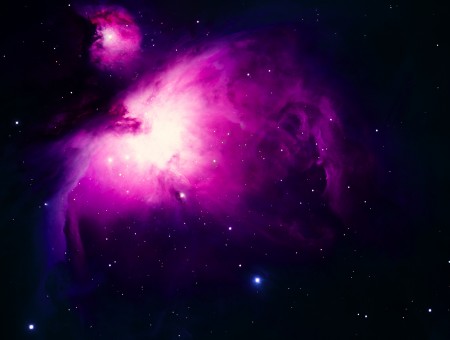 Black And Purple Galaxy
