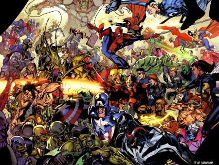 Marvel Superheroes Poster