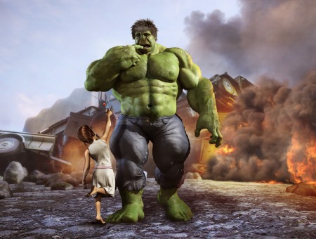 Hulk Hero Character