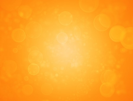 Orange Circle Pattern Graphic
