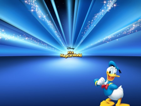 Donald Duck Its Magical World Wallpaper