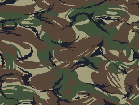 Brown And Gray And Green Textile