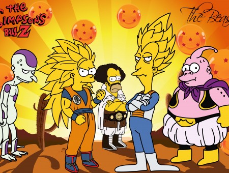 The Simpsons Ball Z