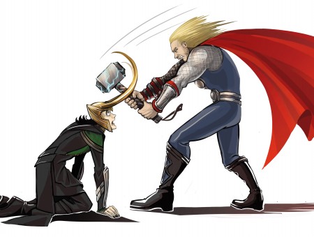Thor And Loki Fan Art