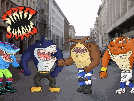 Street Sharks Characters