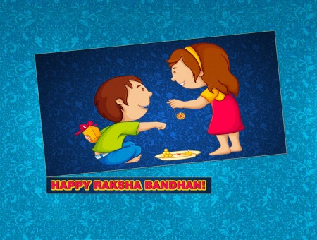 Happy Raksha Bandhan! Clip Art