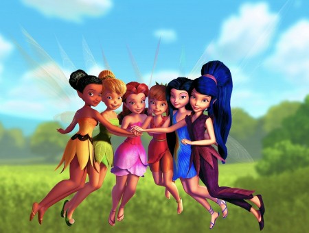 Female Fairies Cartoon Characters