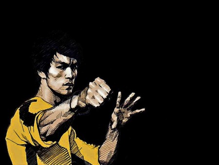 Bruce Lee Illustration
