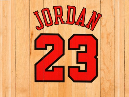 Jordan Red 23 Logo