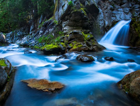 Waterfalls Time-lapse Photography