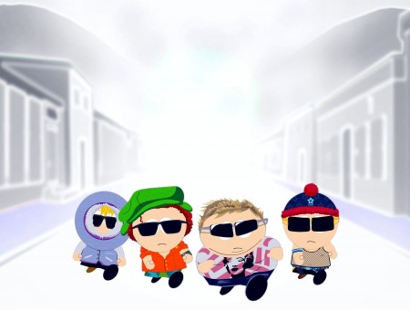 Southpark Characters Illustration
