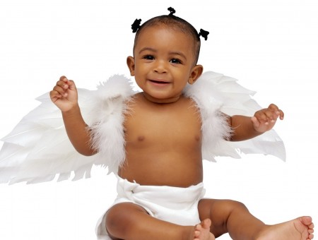 Baby's Wearing Angel Wings