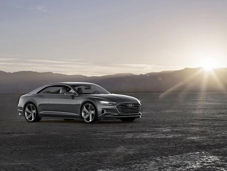 Grey Audi Car During Daytime