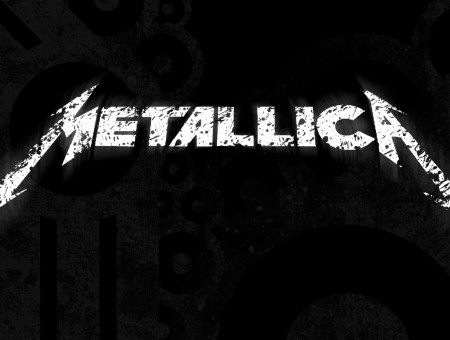 Metallica White Logo