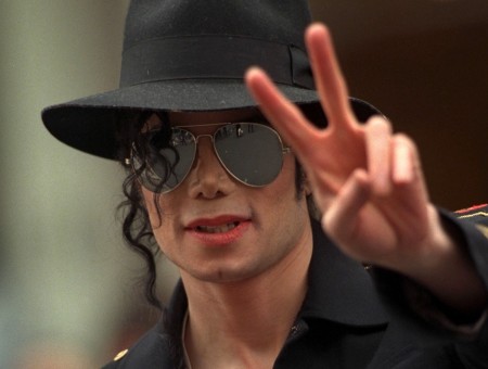 Michael Jackson In Black Suit